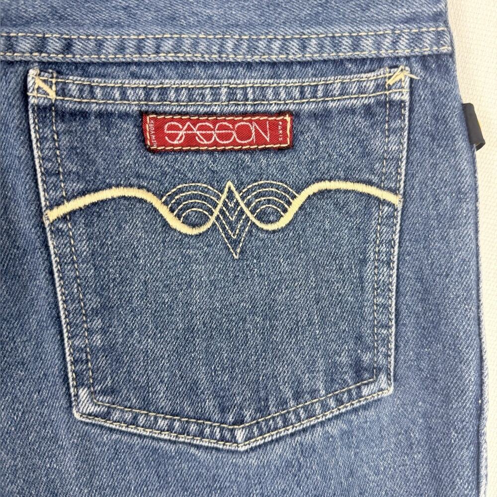Vintage 1989s SASSON Jeans High waisted straight leg size 32x33